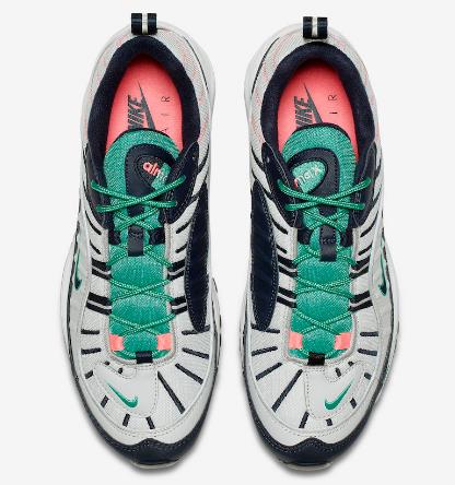 nike air max 98 south beach南海岸配色发售时间