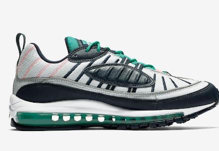 nike air max 98 south beach南海岸配色发售时间