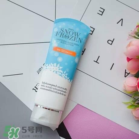 mistine雪花冰点防晒霜怎么样_好用吗