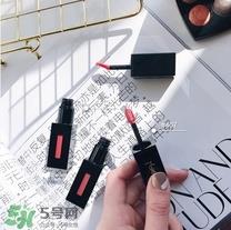 ysl黑管唇釉407和412哪个好看_试色对比图
