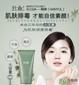 韩律艾草洗面奶怎么样？韩律艾草洗面奶功效