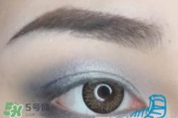 混血眼妆的画法 蓝色混血眼妆教程