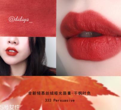 阿玛尼405和雅诗兰黛333哪个好？333谁涂谁好看