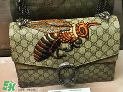 gucci蜜蜂包怎么看真假？gucci古驰蜜蜂包真假辨别