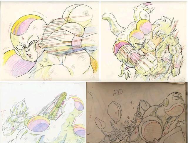 详解《龙珠》超级反派：宇宙帝王弗利萨，超强原画手稿合集