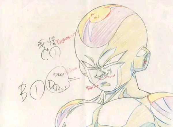 详解《龙珠》超级反派：宇宙帝王弗利萨，超强原画手稿合集