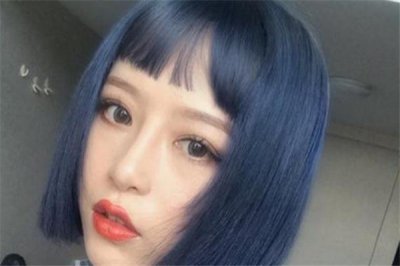 ​蓝灰色头发怎么染 蓝灰色掉色后是什么颜色
