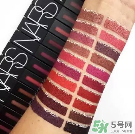 Nars哑光唇釉walk this way介绍 Nars哑光唇釉walk this way试色