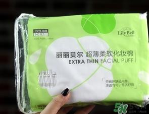 丽丽贝尔化妆棉绿色和白色那个好？丽丽贝尔绿色和白色对比