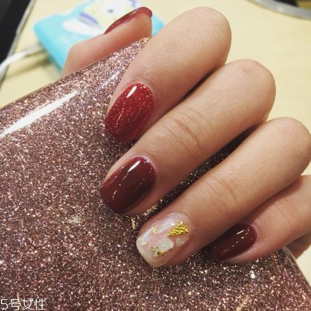 超显气质的日系美甲 让你当一回小仙女