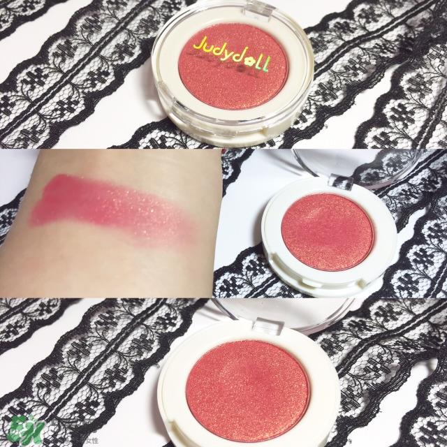 judydoll橘朵单色眼影色号_试色图