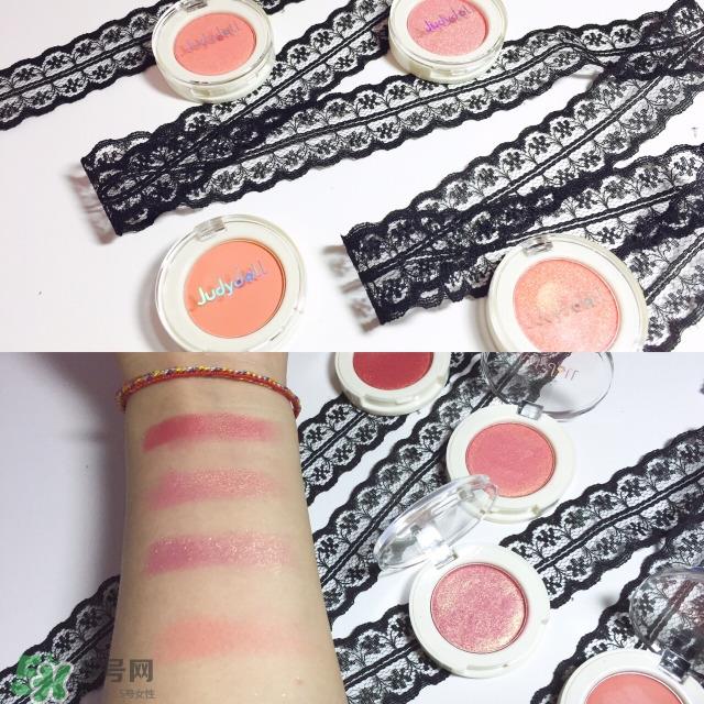judydoll橘朵单色眼影色号_试色图