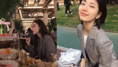 ​女生格纹穿搭图片 格纹衣服搭配图片