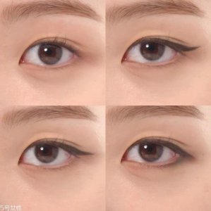 ​最容易上手的眼线画法图片