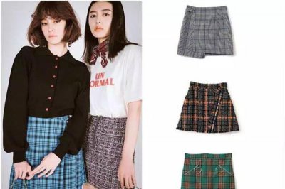 ​格纹衣服怎么搭配图片 秋冬格纹衣服的搭配技巧