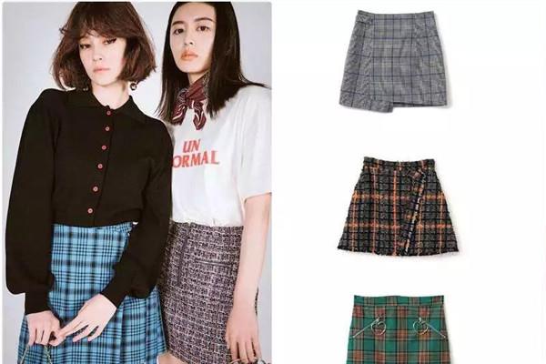 格纹衣服怎么搭配图片 秋冬格纹衣服的搭配技巧