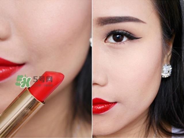 ysl2017限量烟花唇膏色号_ysl2017限量烟火唇膏试色图