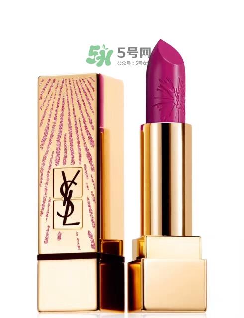 ysl2017限量烟花唇膏色号_ysl2017限量烟火唇膏试色图