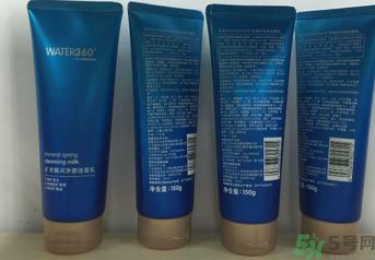 屈臣氏WATER360°矿泉臻润净澈洁面乳怎么样?