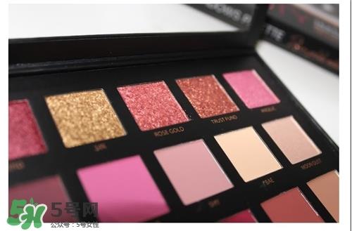 Hudabeauty玫瑰金眼影盘试色 Huda beauty眼影试色