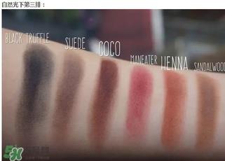Hudabeauty玫瑰金眼影盘试色 Huda beauty眼影试色