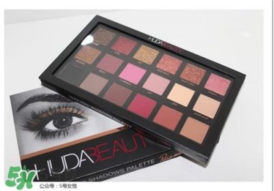 ​Hudabeauty玫瑰金眼影盘试色 Huda beauty眼影试色