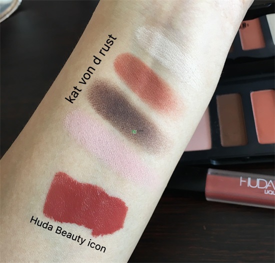 kat von d小棺材眼影色号_kat von d小棺材眼影试色图
