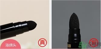 爱茉莉双头雾面唇膏口红真假辨别对比图