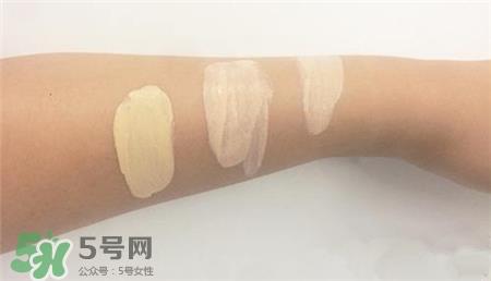 自然堂粉底液色号 自然堂粉底液试色