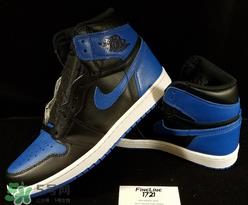 air jordan 1 og royal什么时候发售？aj 1 og皇家蓝上市时间