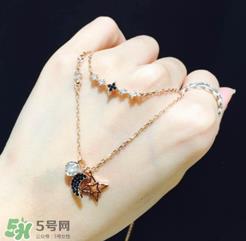 施华洛世奇星月项链多少钱？施华洛世奇星月双链专柜价格