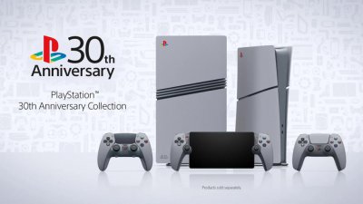 ​索尼推出PlayStation 30周年纪念系列，包括限量版PlayStation 5系列主机等