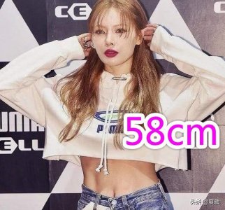 韩国女星的腰围(IU腰围58公分,看到Lisa的腰围惊呆了)