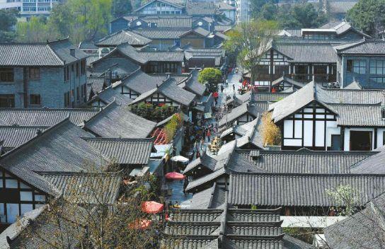 四川成都老建筑风格(成都传统民居建筑的特点)(3)