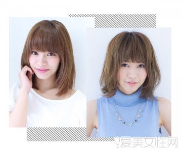 齐刘海短发发型图片 妹纸赶紧挑选喜欢的