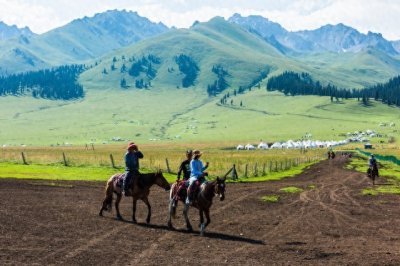 新疆那拉提草原5A级景区