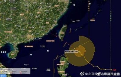 台风白鹿将登陆福建