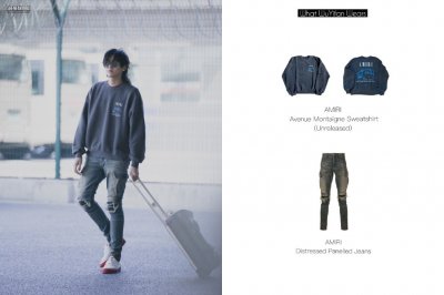 190401 吴亦凡穿搭科普来袭:别样的穿搭是春天的气息