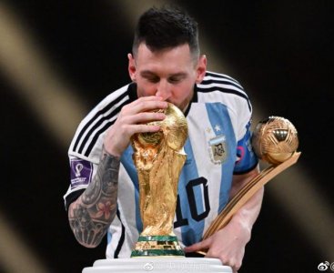 ​梅西夺冠体坛祝贺（梅西夺冠后首发文）