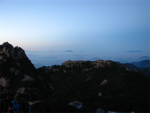 黄山登山旅游图集 路线：南大门云谷寺-白鹅岭-光明顶日出