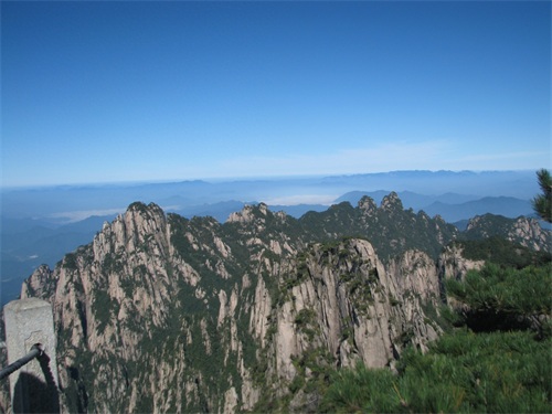 黄山登山旅游图集 路线：南大门云谷寺-白鹅岭-光明顶日出