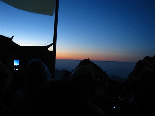 黄山登山旅游图集 路线：南大门云谷寺-白鹅岭-光明顶日出