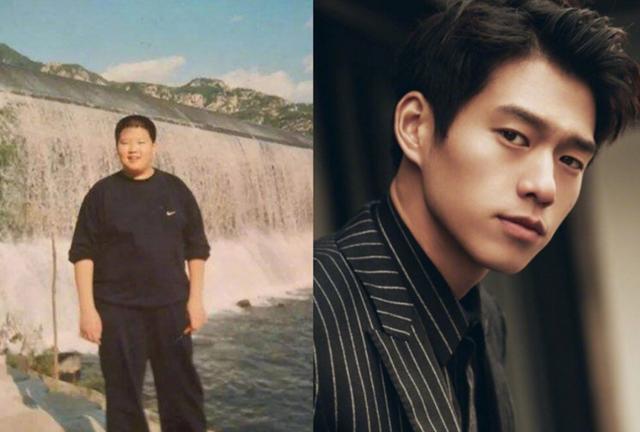 明星减肥前后对比，李现和肖战不算啥，看到他默默放下手里的奶茶