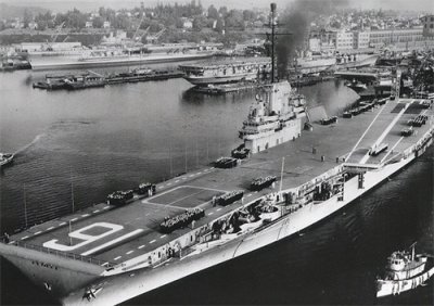 ​二战美国主力航母-“列克星敦”号航空母舰