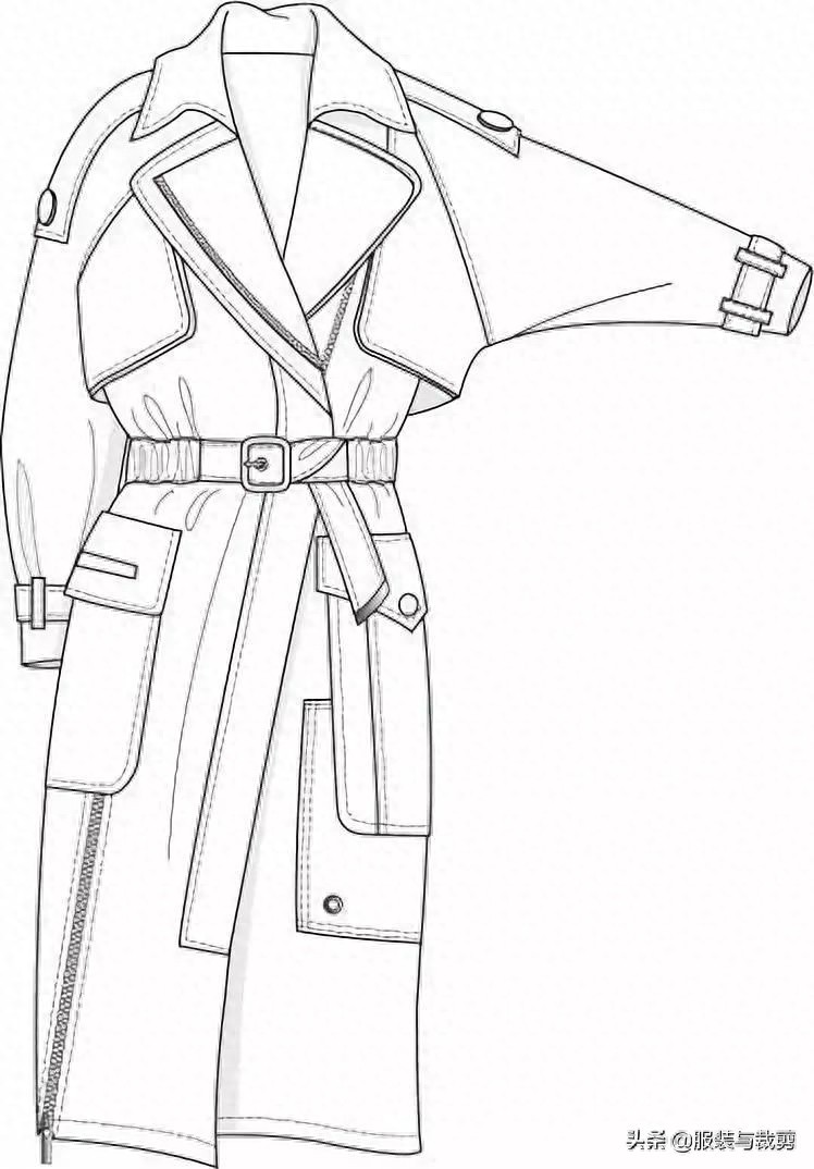 12款服装设计手绘图