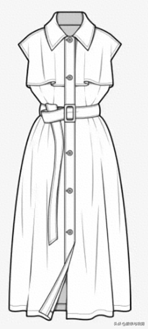 12款服装设计手绘图