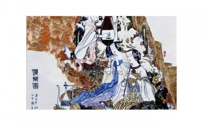 ​关晓彤王一博（关晓彤伸手去摸王一博的脸）