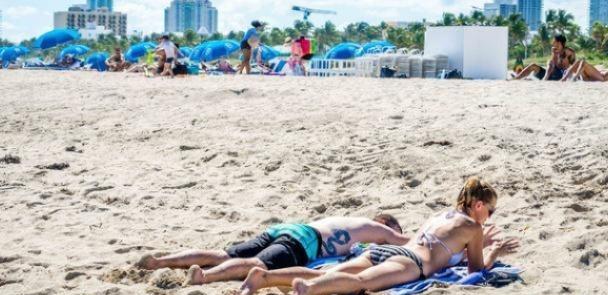 迈阿密“性感”海滩，不仅有美国超模和明星养眼，还有网红救生亭