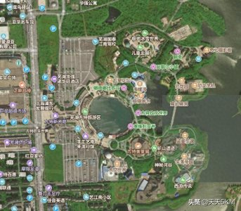 ​分布全国各地的方特游乐园